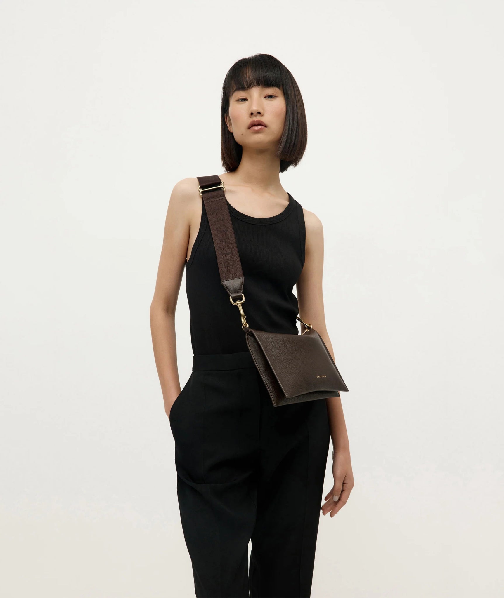 Deadly Ponies Logomania Strap Mud PALM – Palm Boutique