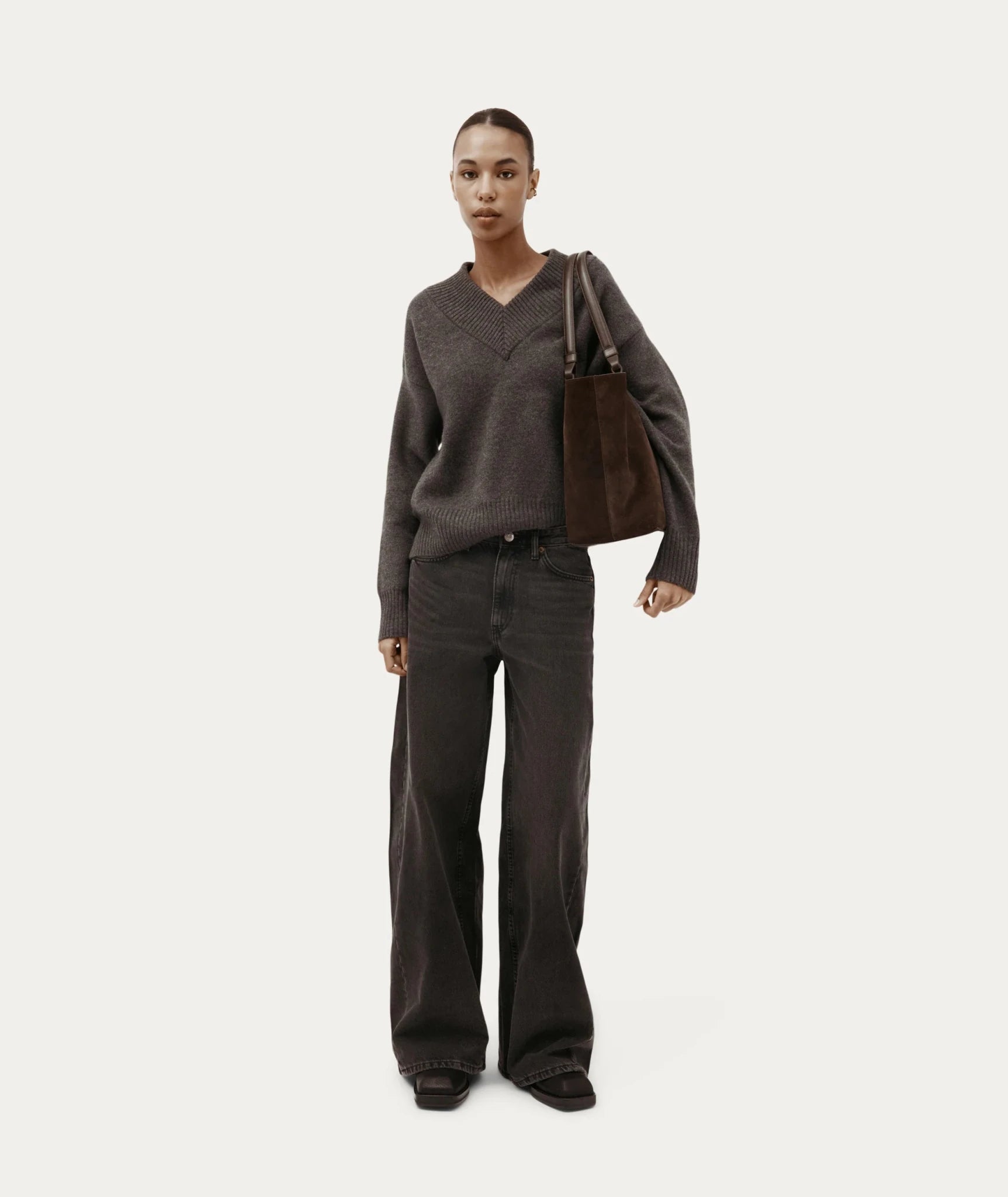 Deadly Ponies | Mr Bandit Tote Maxi | Java Suede | Palm Boutique