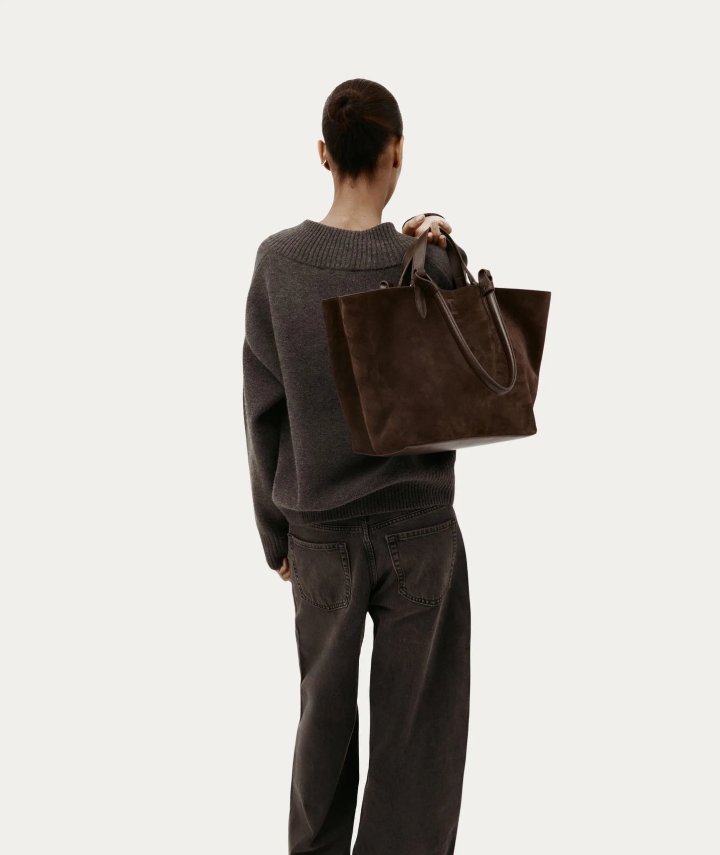 Deadly Ponies | Mr Bandit Tote Maxi | Java Suede | Palm Boutique