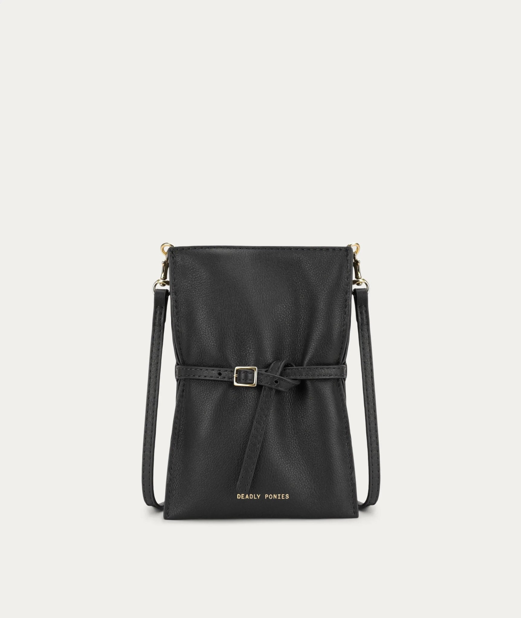 Deadly Ponies | Mr Penny Pouchette | Black | Palm Boutique