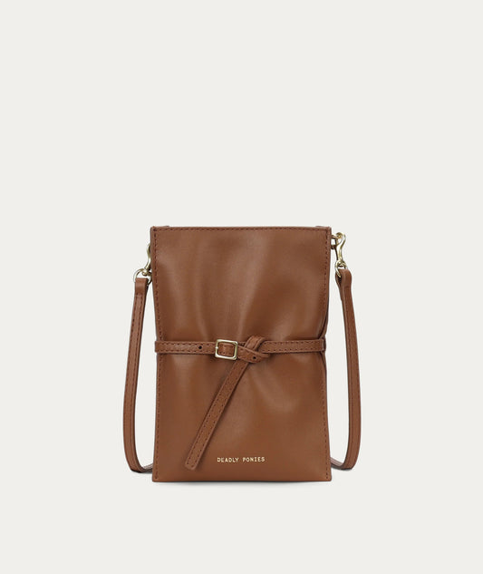 Deadly Ponies | Mr Penny Pouchette | Driftwood (ironed calf) | Palm Boutique