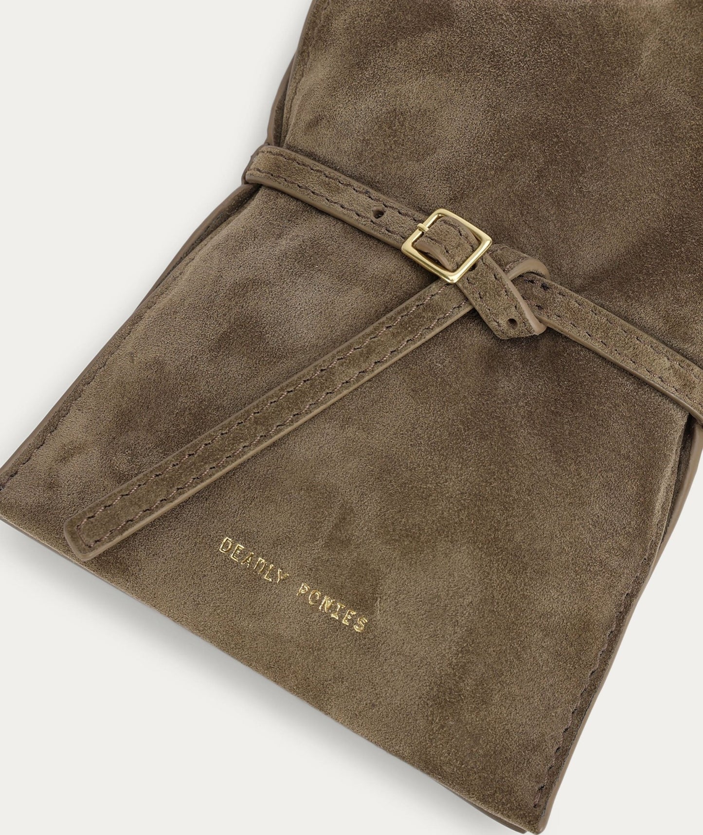 Deadly Ponies | Mr Penny Pouchette | Dune Suede | Palm Boutique