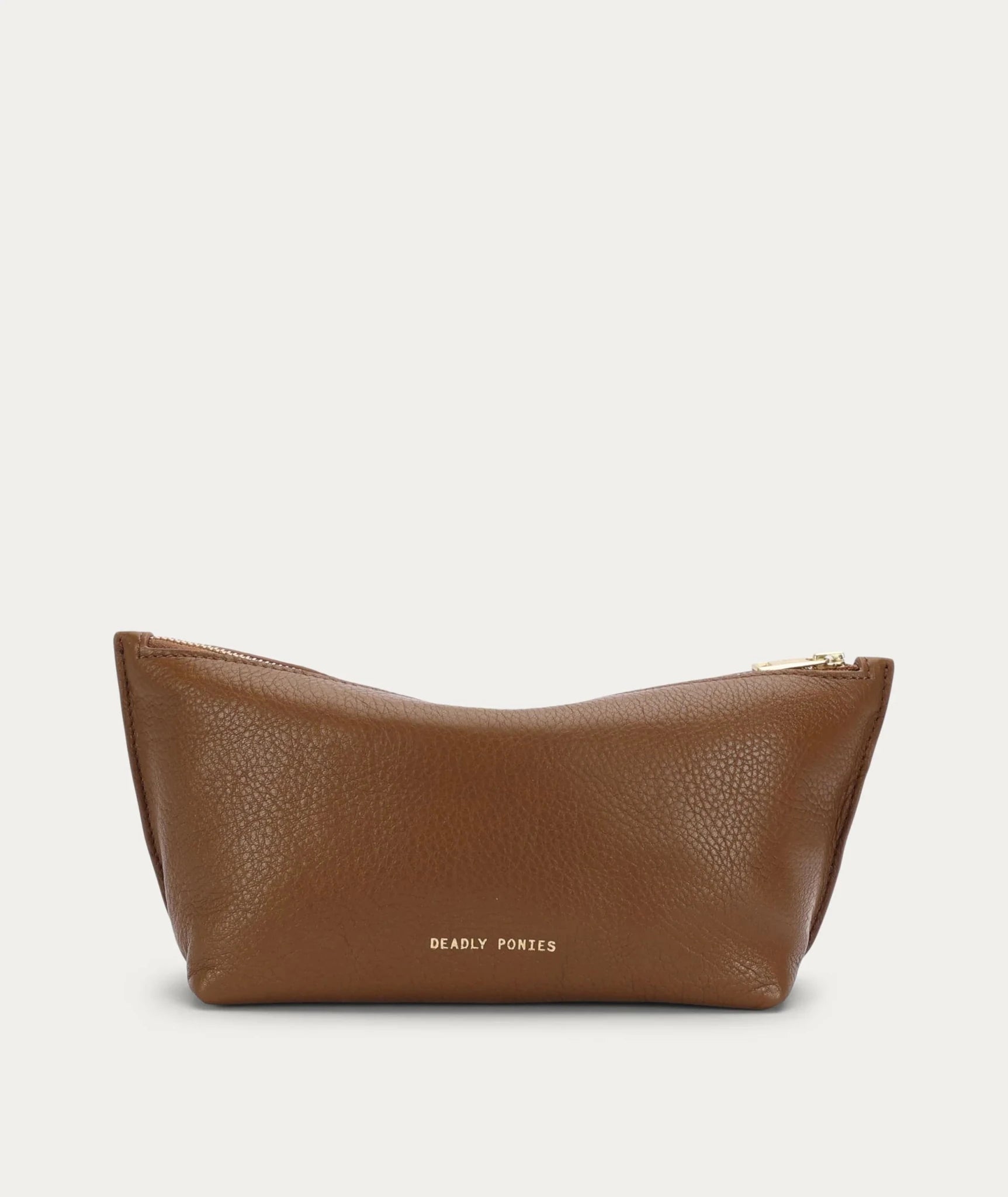Deadly Ponies | Poucher Grande | Toffee | Palm Boutique