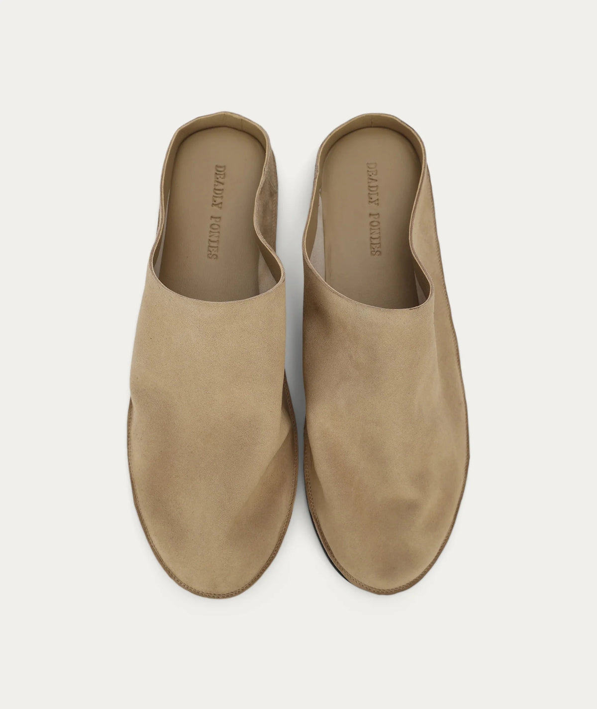 Deadly Ponies | Sola Slide | Oat Suede | Palm Boutique