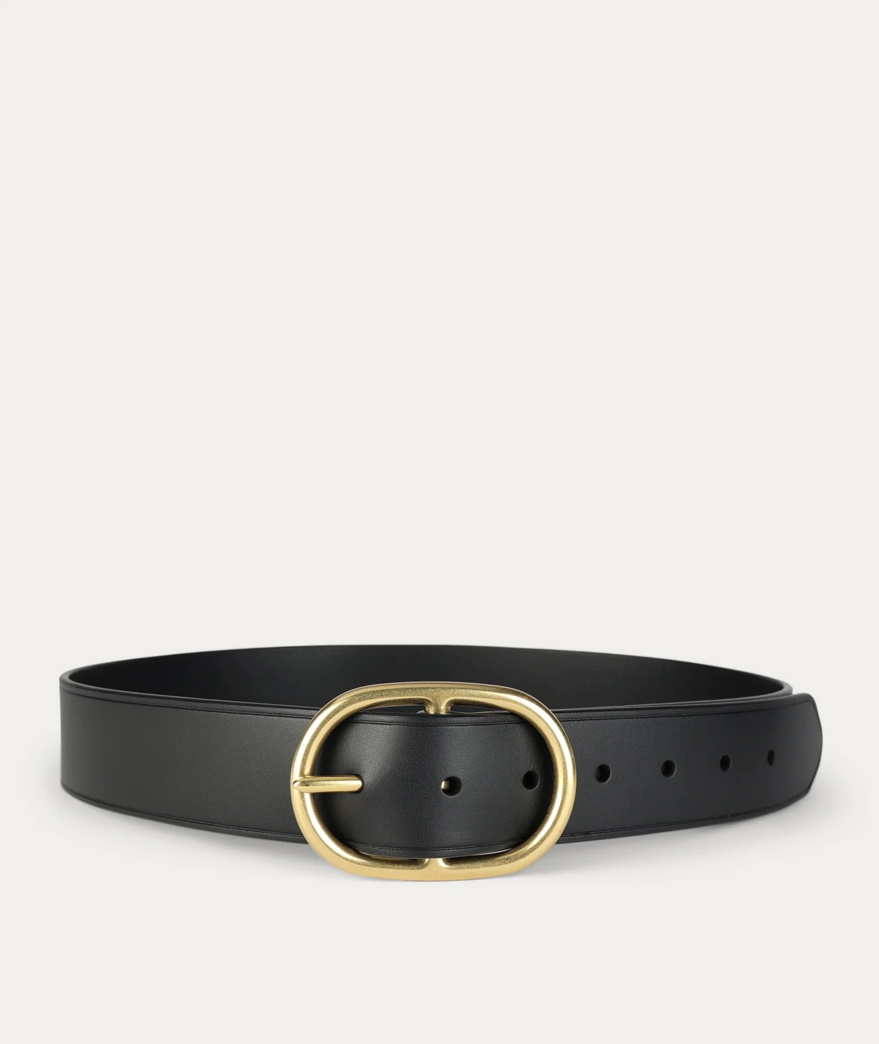 Deadly Ponies | Wide Belt Oval Buckle | Black Brass | Palm Boutique