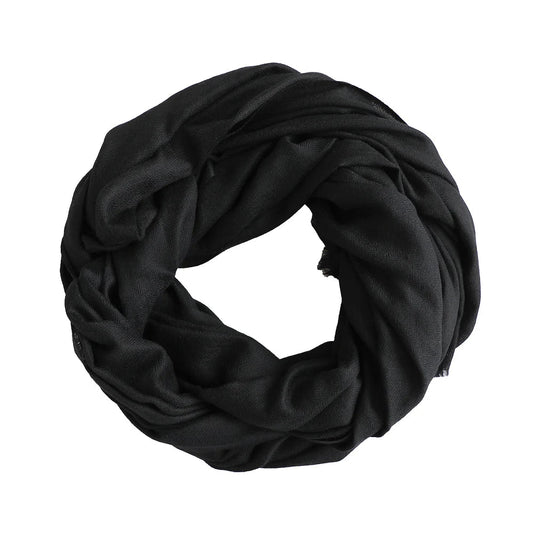 Good & Co | Black | Plain Wool Scarf | Palm Boutique