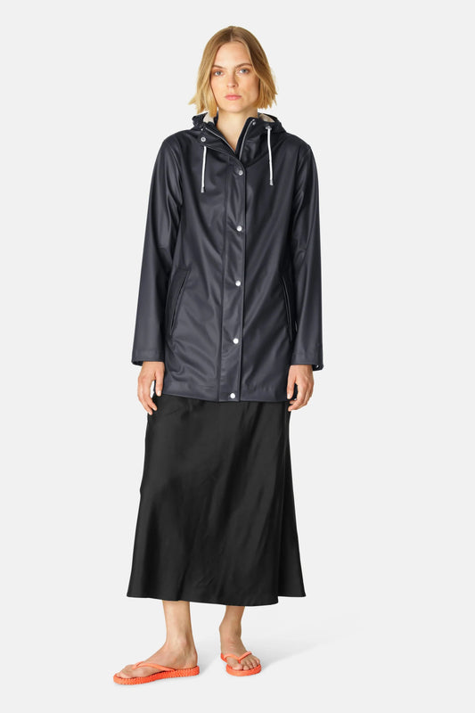 Ilse Jacobsen | Rain Jacket | Dark Indigo | Palm Boutique
