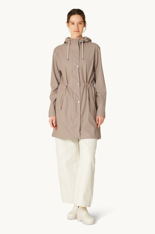 Ilse Jacobsen | RAIN230FR Long Parka Rain Jacket | Atmosphere | Palm Boutique