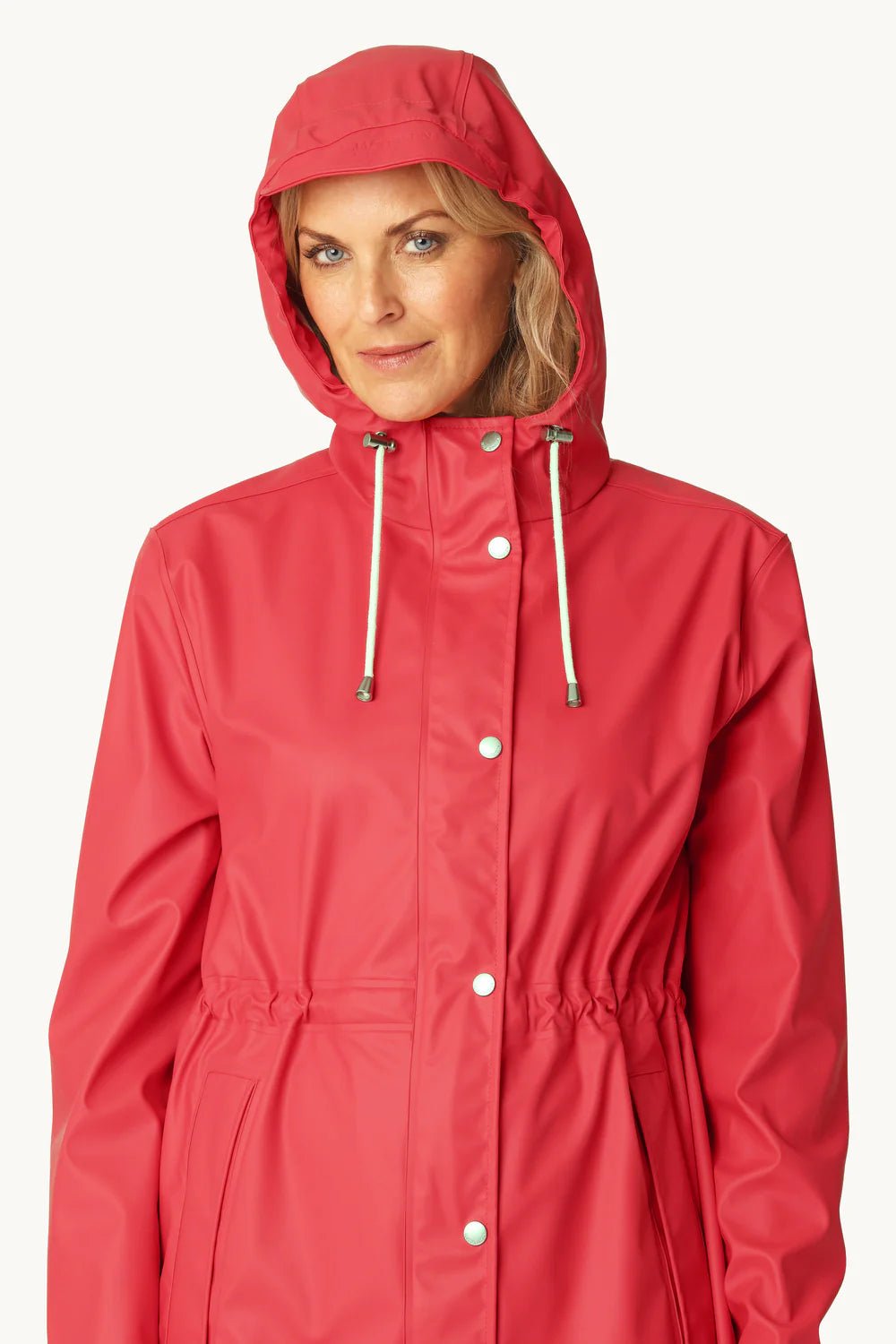 Ilse Jacobsen | RAIN230FR Long Parka Rain Jacket | Baked Apple | Palm Boutique
