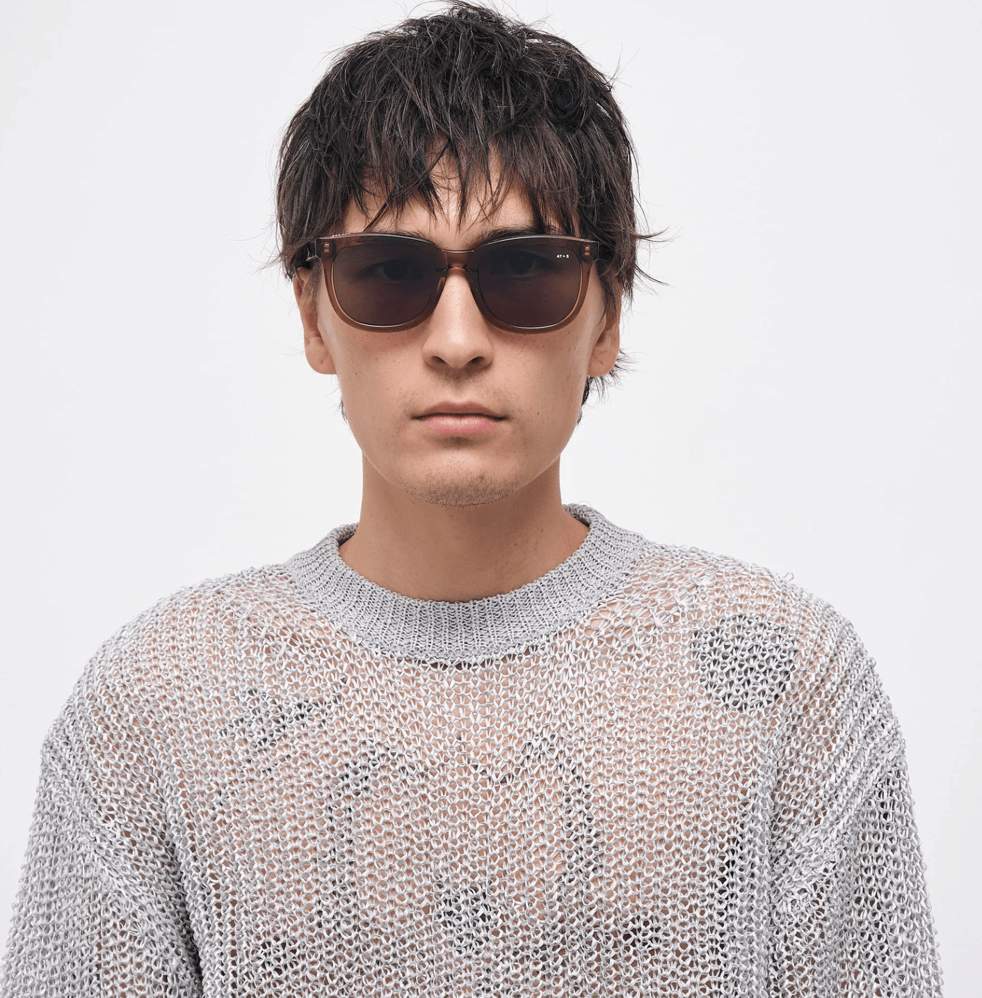 James Ay | Palmer | Transparent Caramel Brown | Palm Boutique