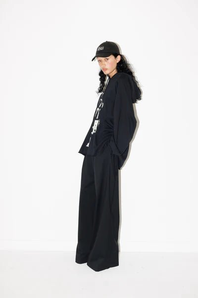 Jimmy D | Grande Hoody | Pleated Ribbon Jimmy Print | Palm Boutique