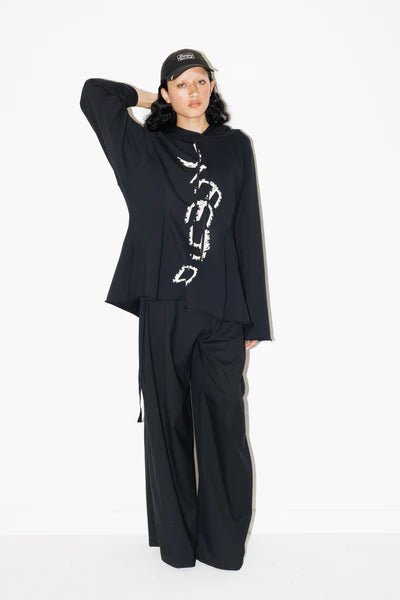 Jimmy D | Grande Hoody | Pleated Ribbon Jimmy Print | Palm Boutique