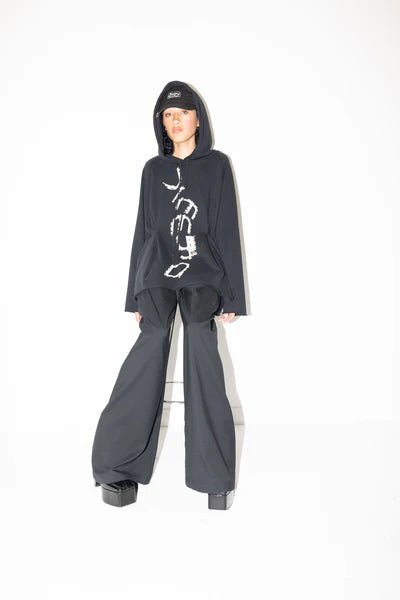 Jimmy D | Grande Hoody | Pleated Ribbon Jimmy Print | Palm Boutique
