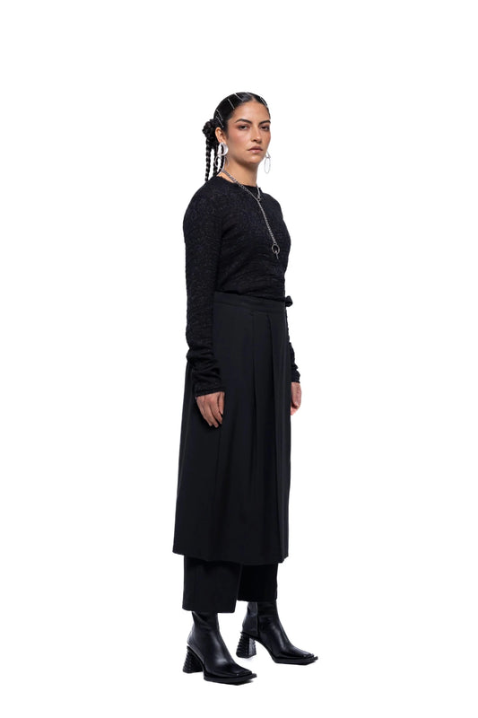 JPALM | Greta Skort Pant | Black | Palm Boutique