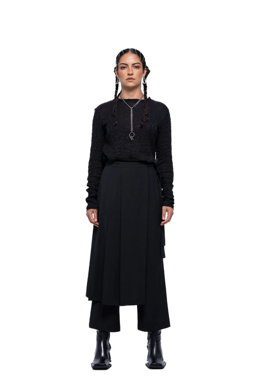 JPALM | Greta Skort Pant | Black | Palm Boutique