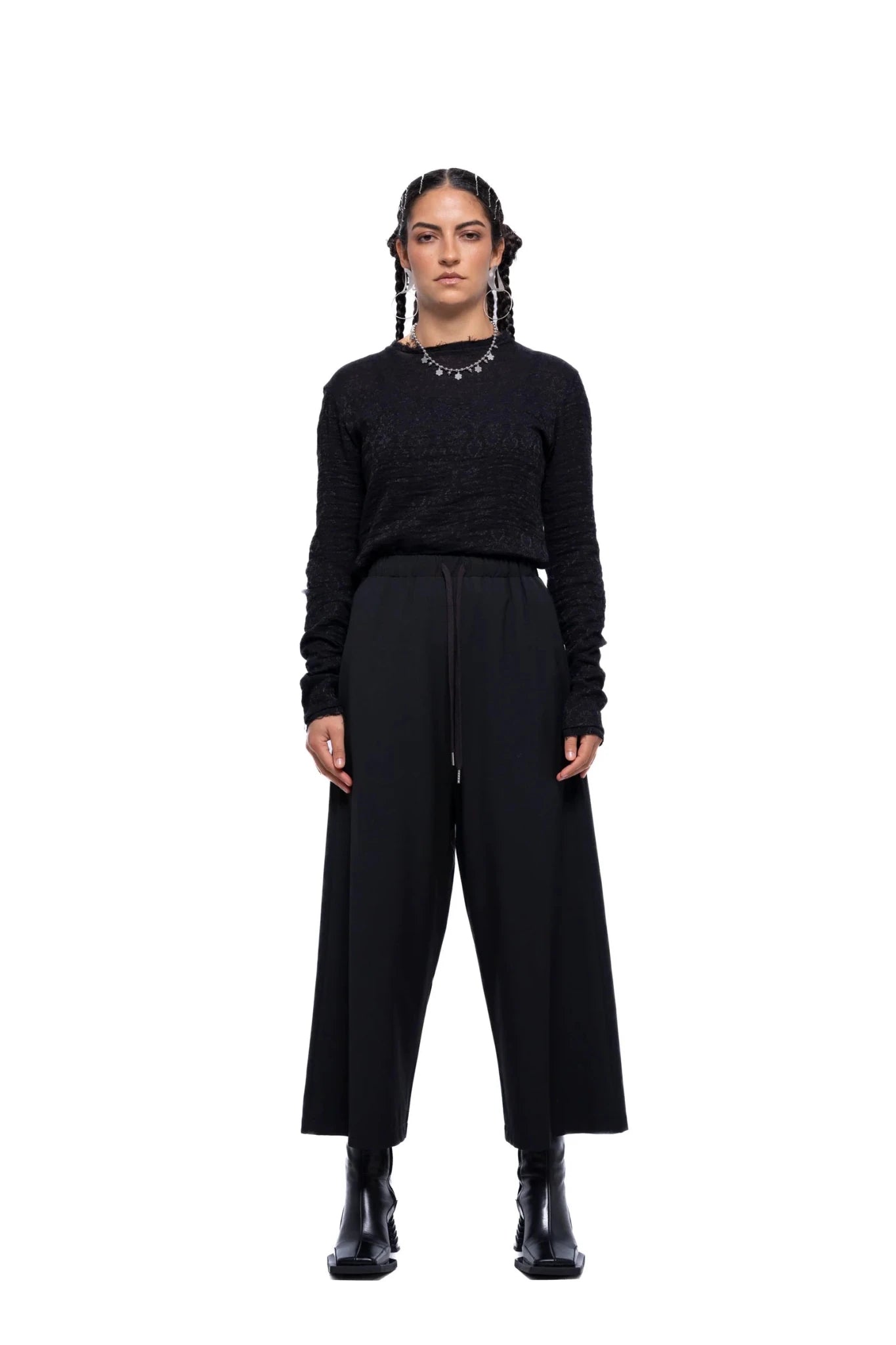JPALM | Kol Pant | Black Suiting | Palm Boutique