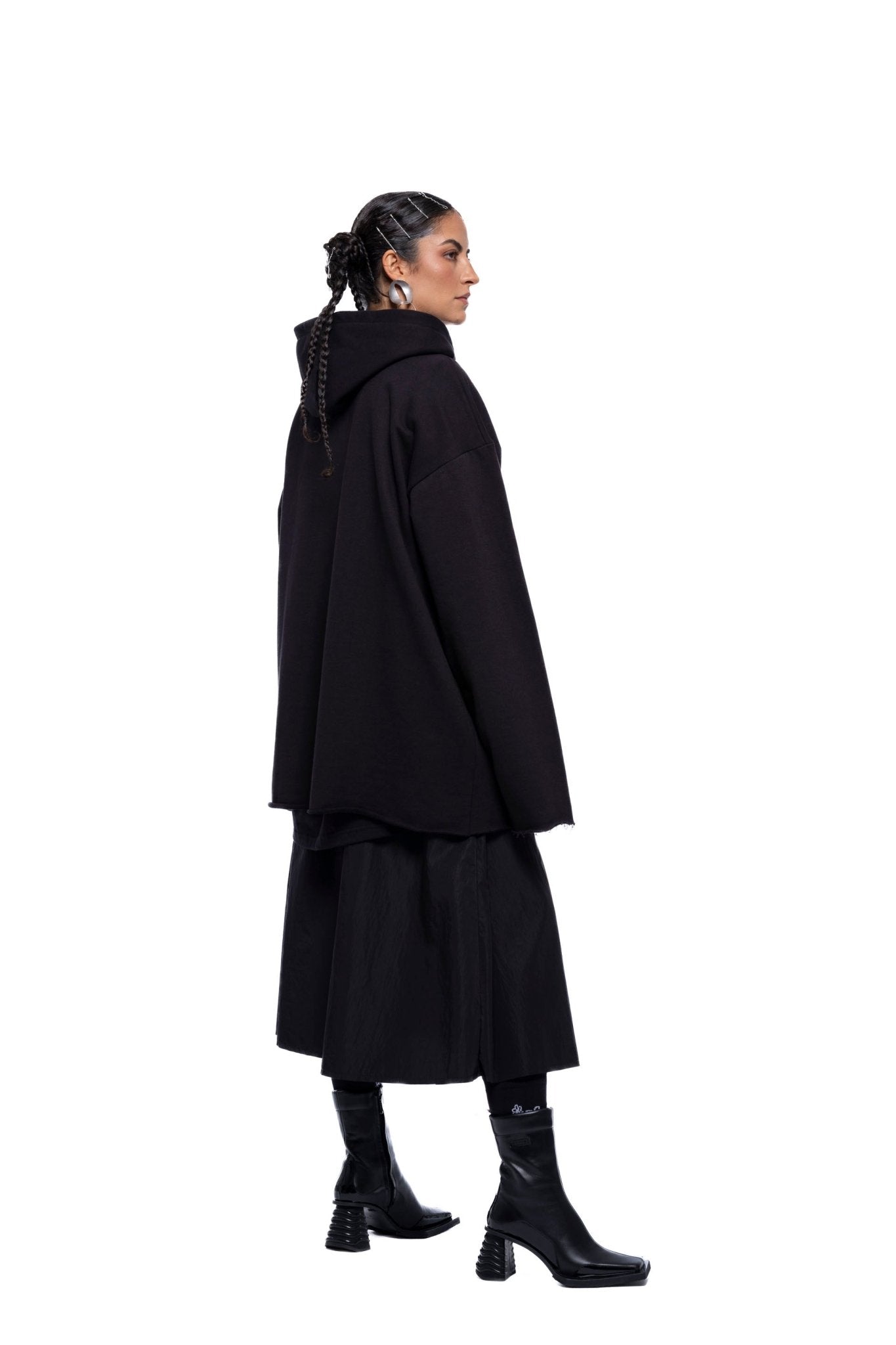 JPALM | Slow Form Hoodie | Black | Palm Boutique