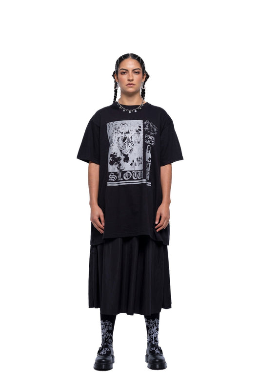 JPALM | Slow Form T-shirt | Black | Palm Boutique