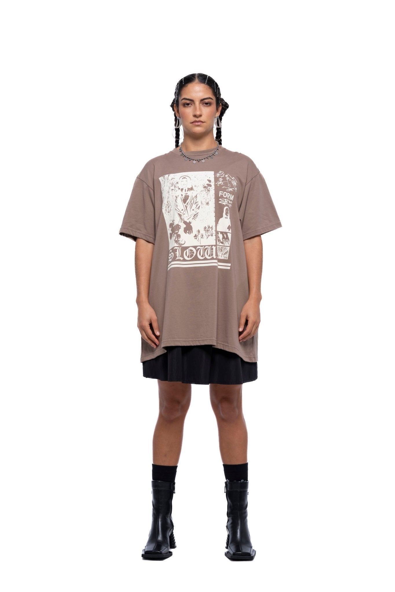 JPALM | Slow Form T-shirt | Fawn | Palm Boutique