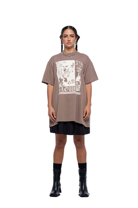 JPALM | Slow Form T-shirt | Fawn | Palm Boutique