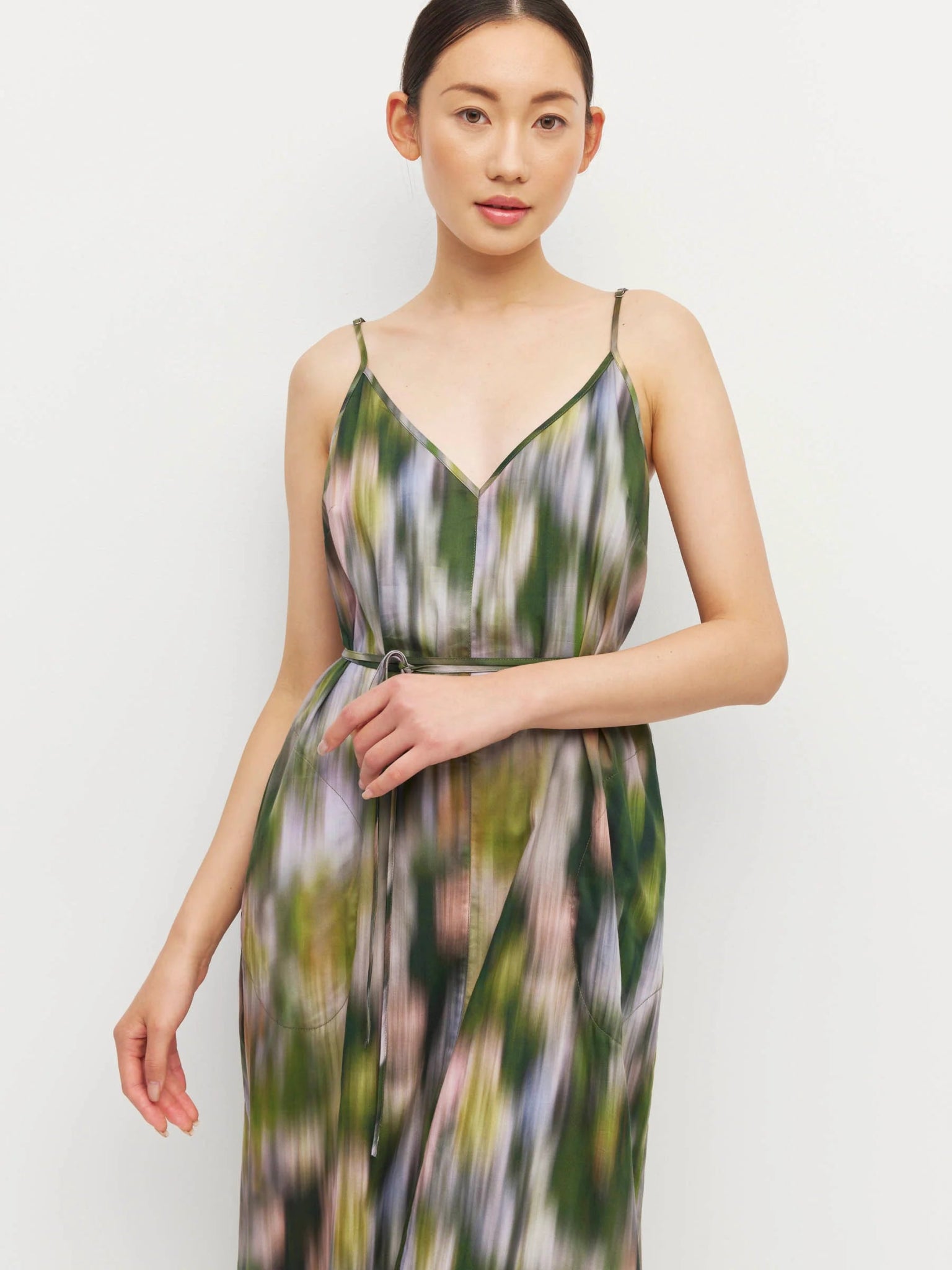 Juliette Hogan | Always Slip | (Hydrangea Haze Cotton) Flurry | Palm Boutique