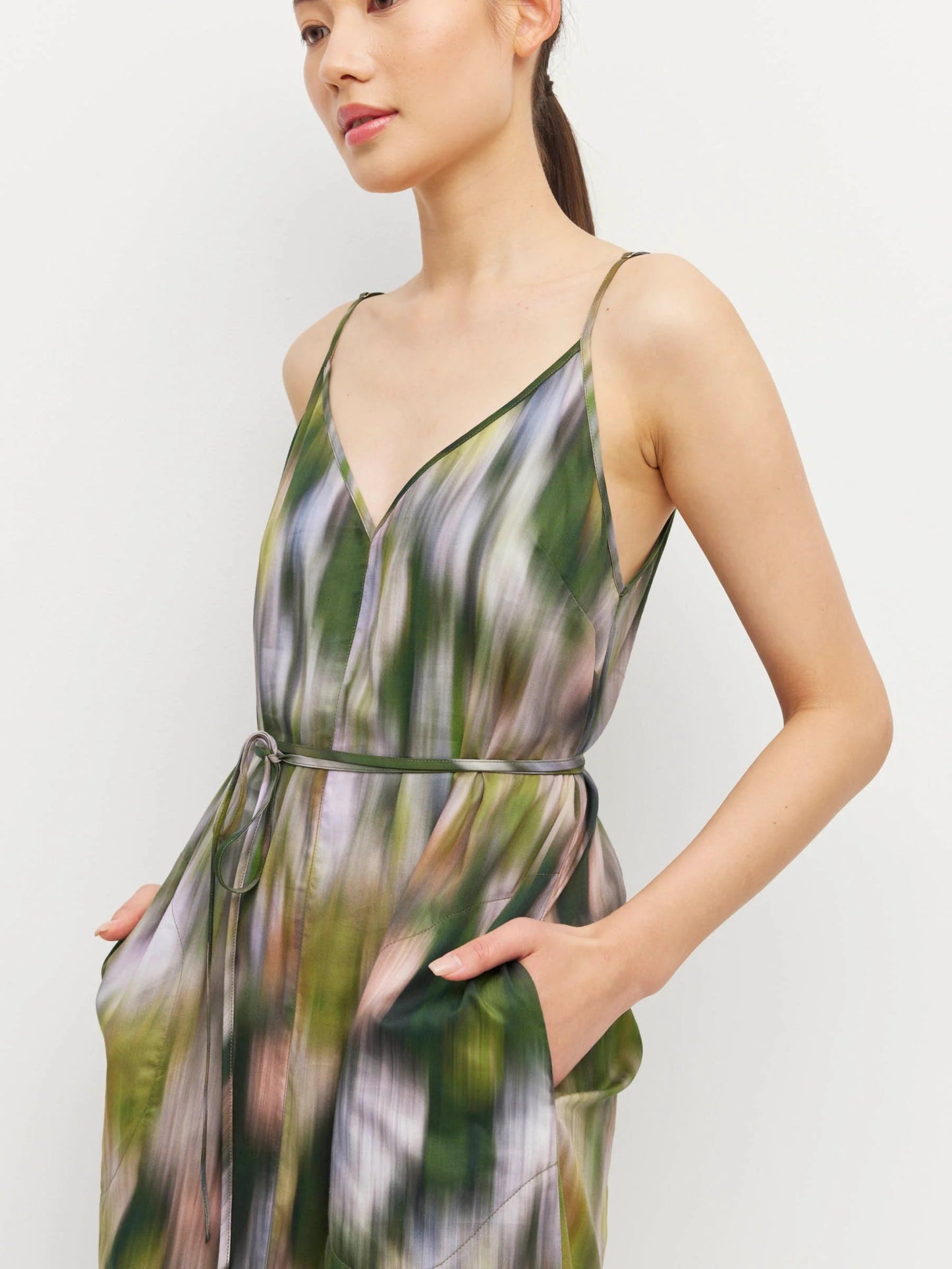 Juliette Hogan | Always Slip | (Hydrangea Haze Cotton) Flurry | Palm Boutique