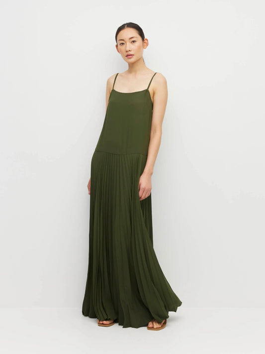 Juliette Hogan | Betty Pleat Dress | Vine | Palm Boutique