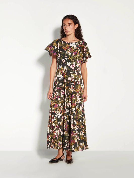 Juliette Hogan | Boston Dress (Buttercup Floral Crepe) | Happy Hour | Palm Boutique