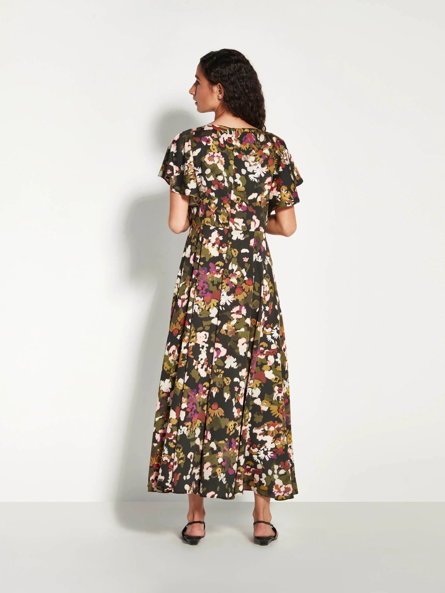 Juliette Hogan | Boston Dress (Buttercup Floral Crepe) | Happy Hour | Palm Boutique