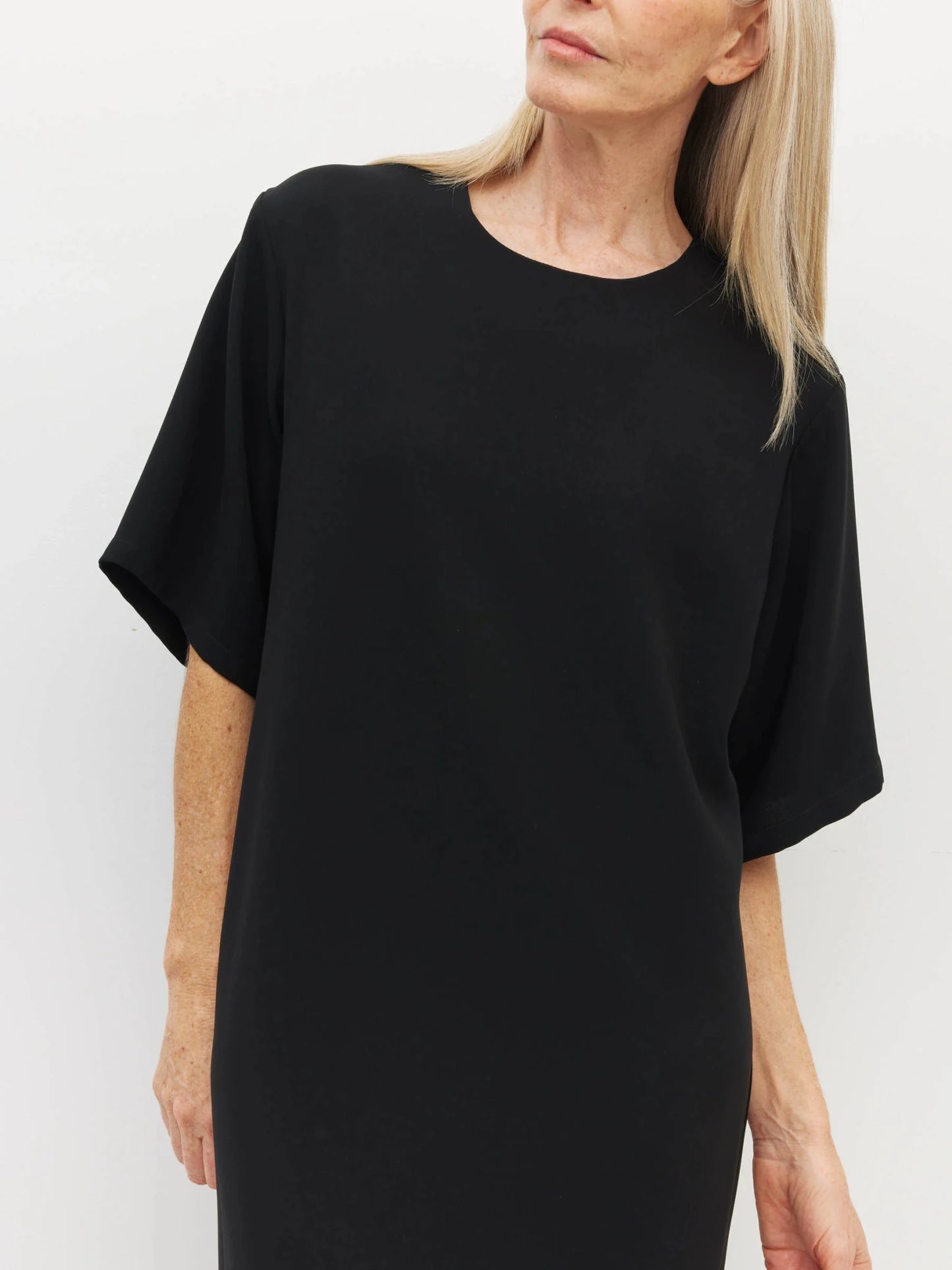 Juliette Hogan | Claire Dress (Luxe Suiting) | Black | Palm Boutique