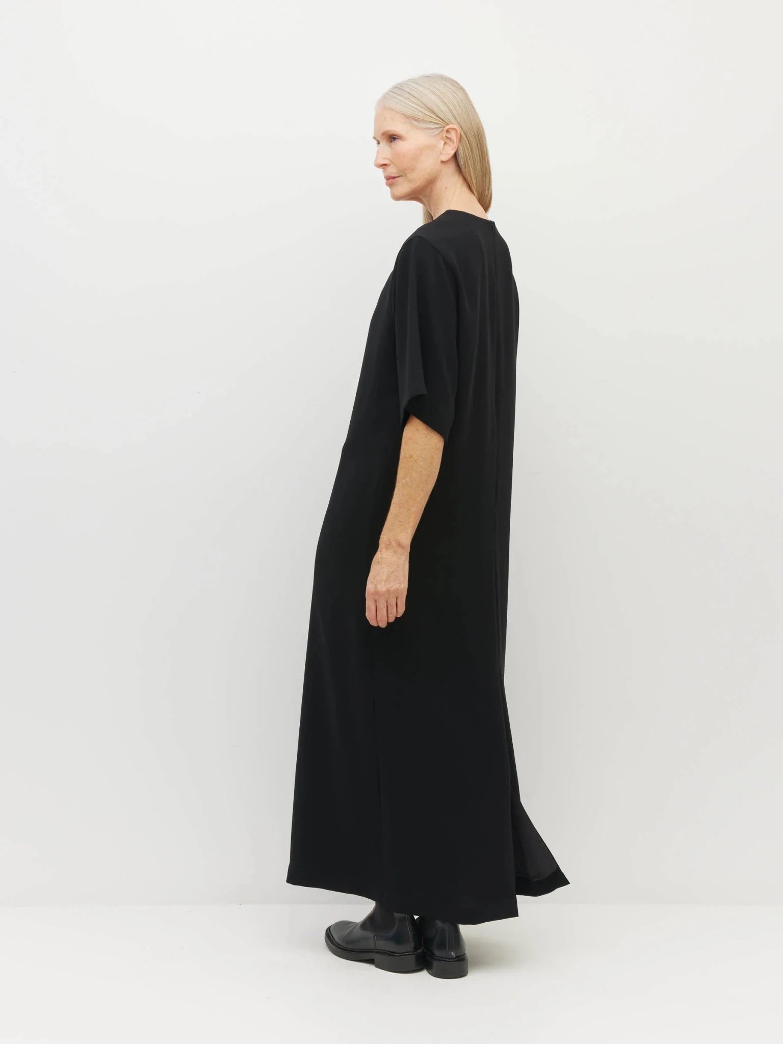 Juliette Hogan | Claire Dress (Luxe Suiting) | Black | Palm Boutique