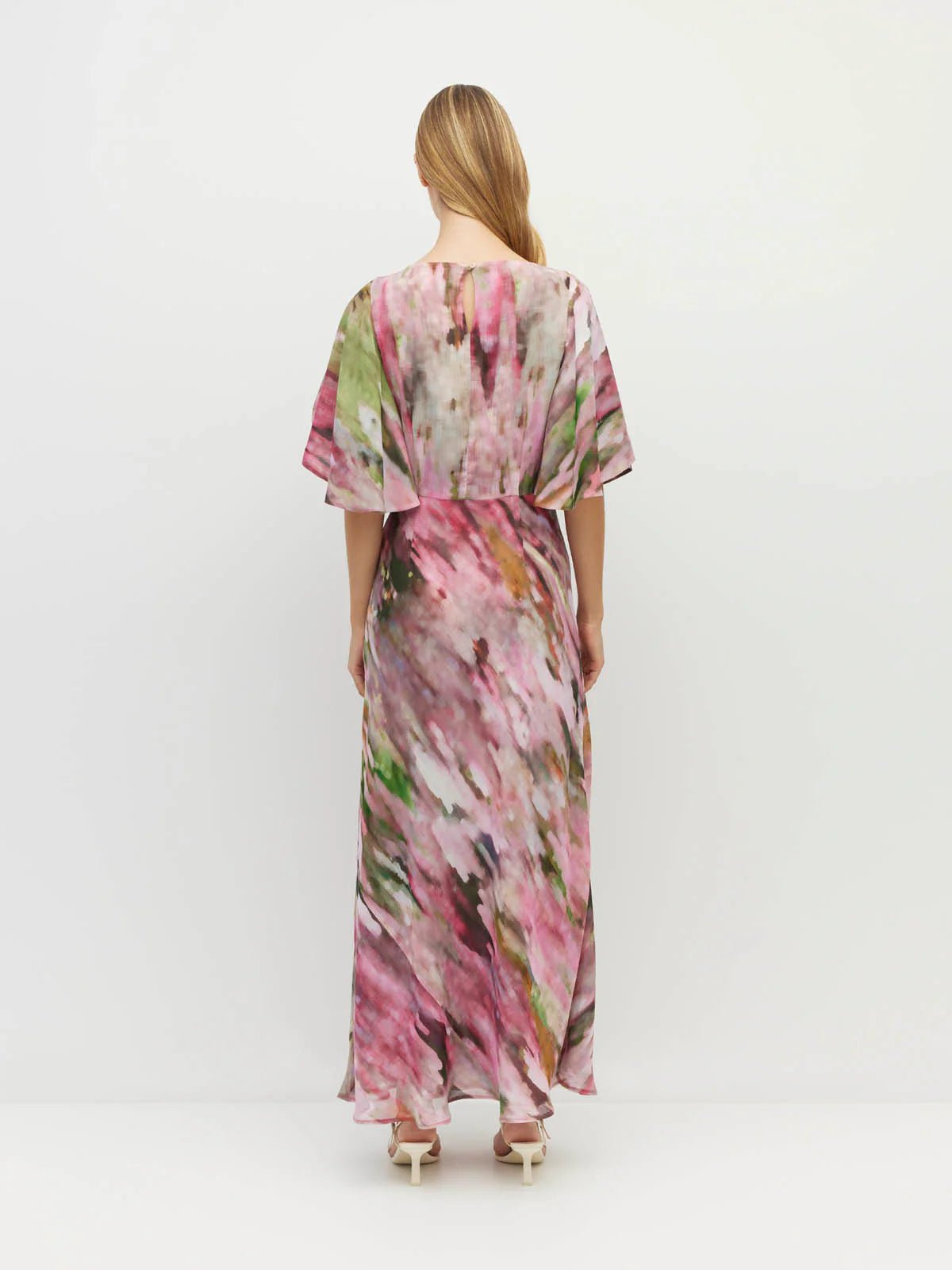 Juliette Hogan | Dahlia Dress ( Summer Daze Crush) Rose Ripple | Palm Boutique