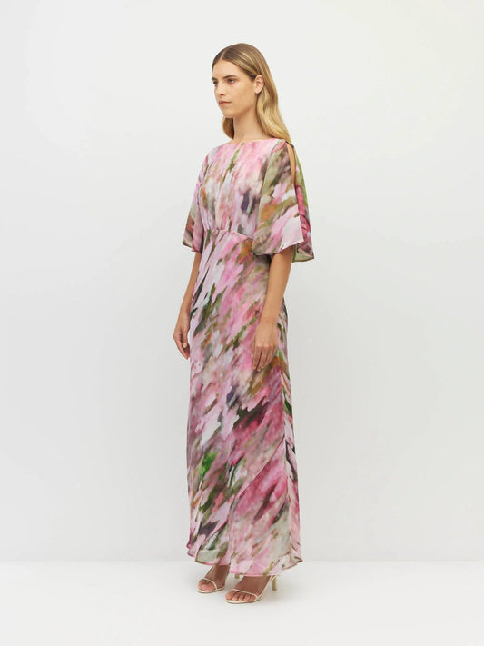 Juliette Hogan | Dahlia Dress ( Summer Daze Crush) Rose Ripple | Palm Boutique