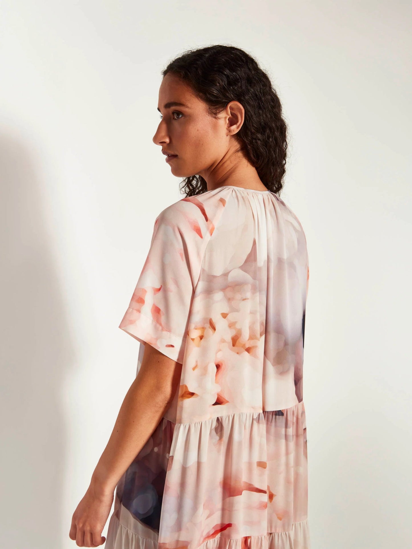Juliette Hogan | Diana Tunic | (Bloom Crepe) Bouquet | Palm Boutique
