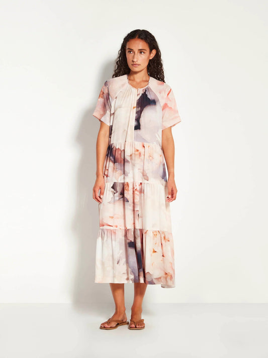 Juliette Hogan | Diana Tunic | (Bloom Crepe) Bouquet | Palm Boutique