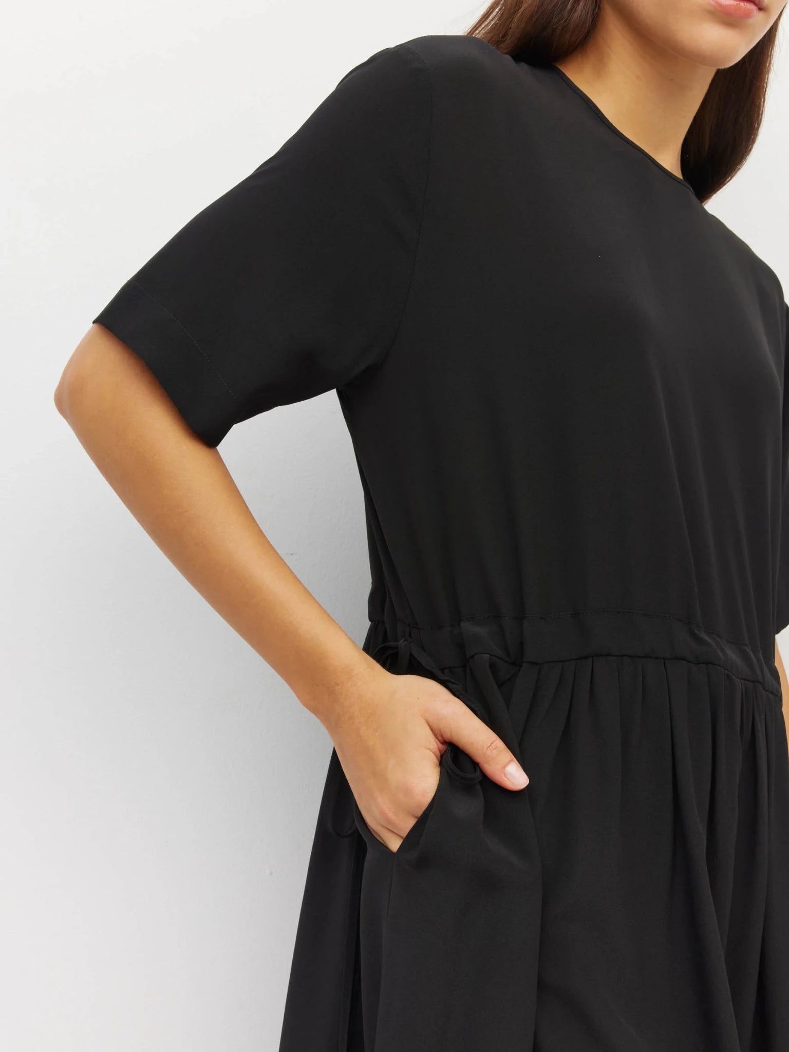 Juliette Hogan | Dima Tunic (Silk CDC) | Black | Palm Boutique