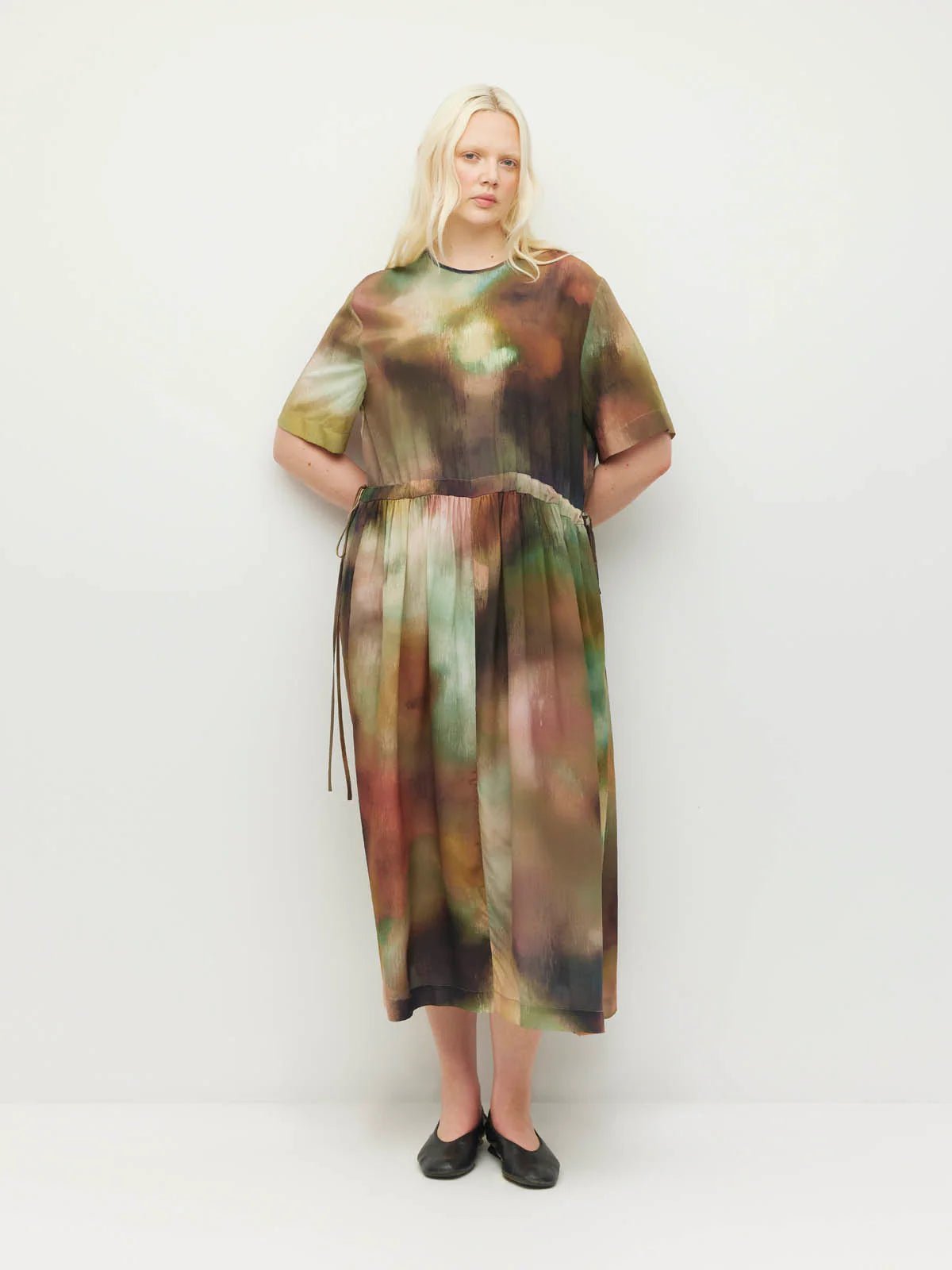 Juliette Hogan | Dima Tunic (Solara Grand Silk CDC) | Golden Hour | Palm Boutique