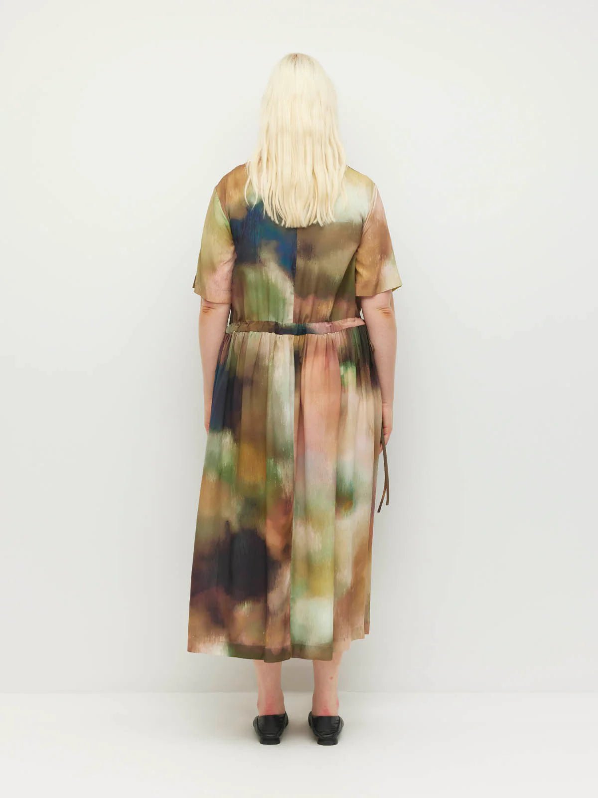 Juliette Hogan | Dima Tunic (Solara Grand Silk CDC) | Golden Hour | Palm Boutique