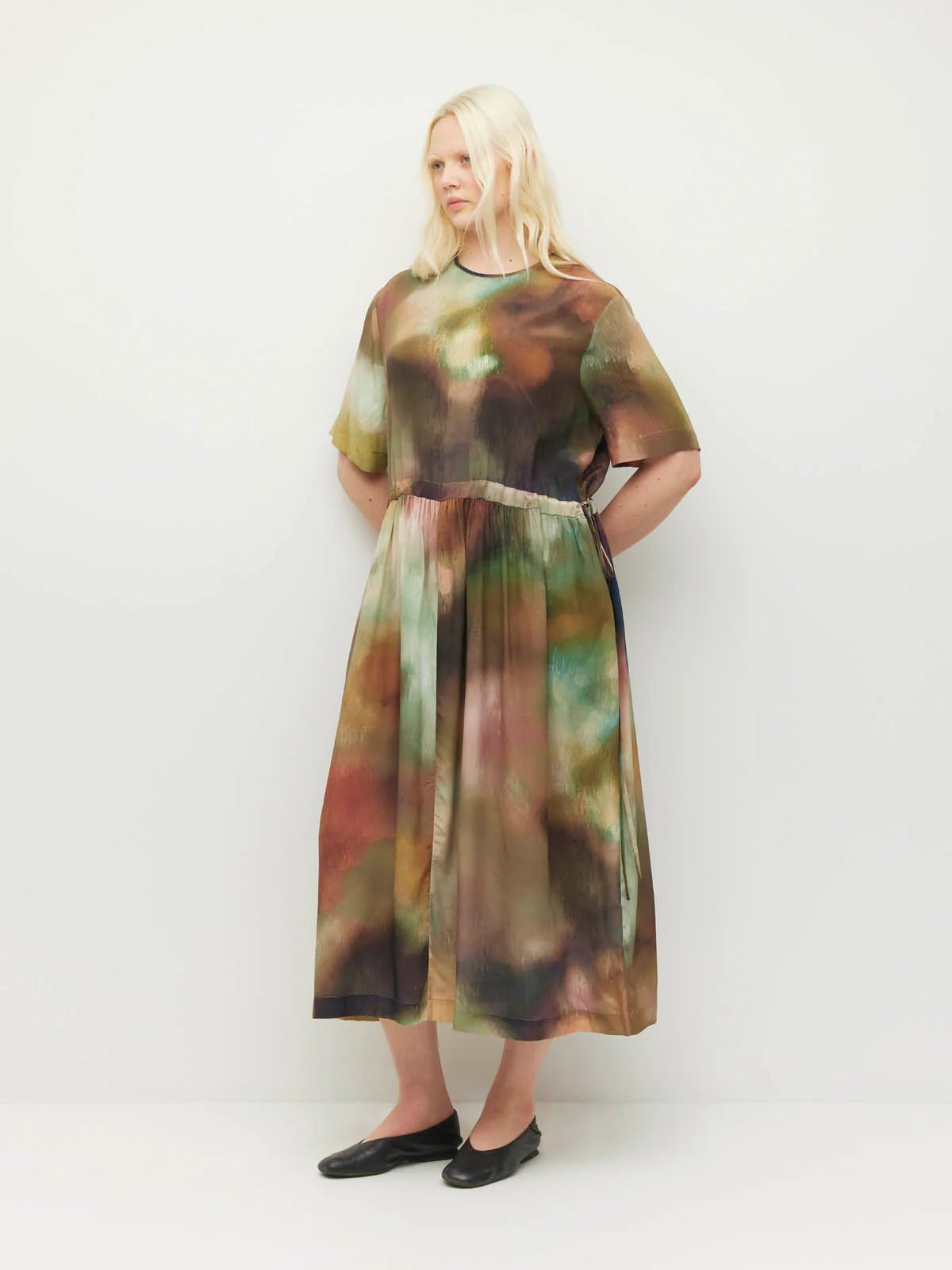 Juliette Hogan | Dima Tunic (Solara Grand Silk CDC) | Golden Hour | Palm Boutique