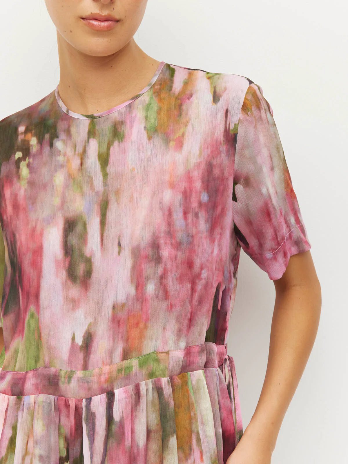 Juliette Hogan | Dima Tunic ( Summer Daze Crush) Rose Ripple | Palm Boutique