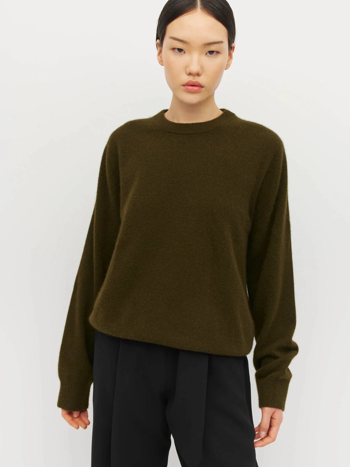 Juliette Hogan | Dion Crew (Perino Knit) | Forest | Palm Boutique