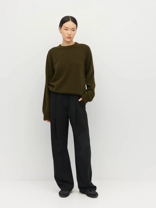 Juliette Hogan | Dion Crew (Perino Knit) | Forest | Palm Boutique