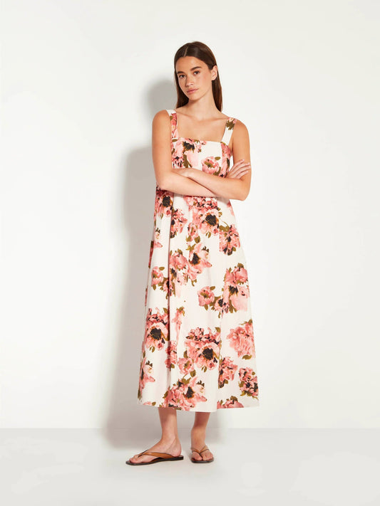 Juliette Hogan | Emile Dress ( Ruffled Tulips Cotton) | Glow | Palm Boutique