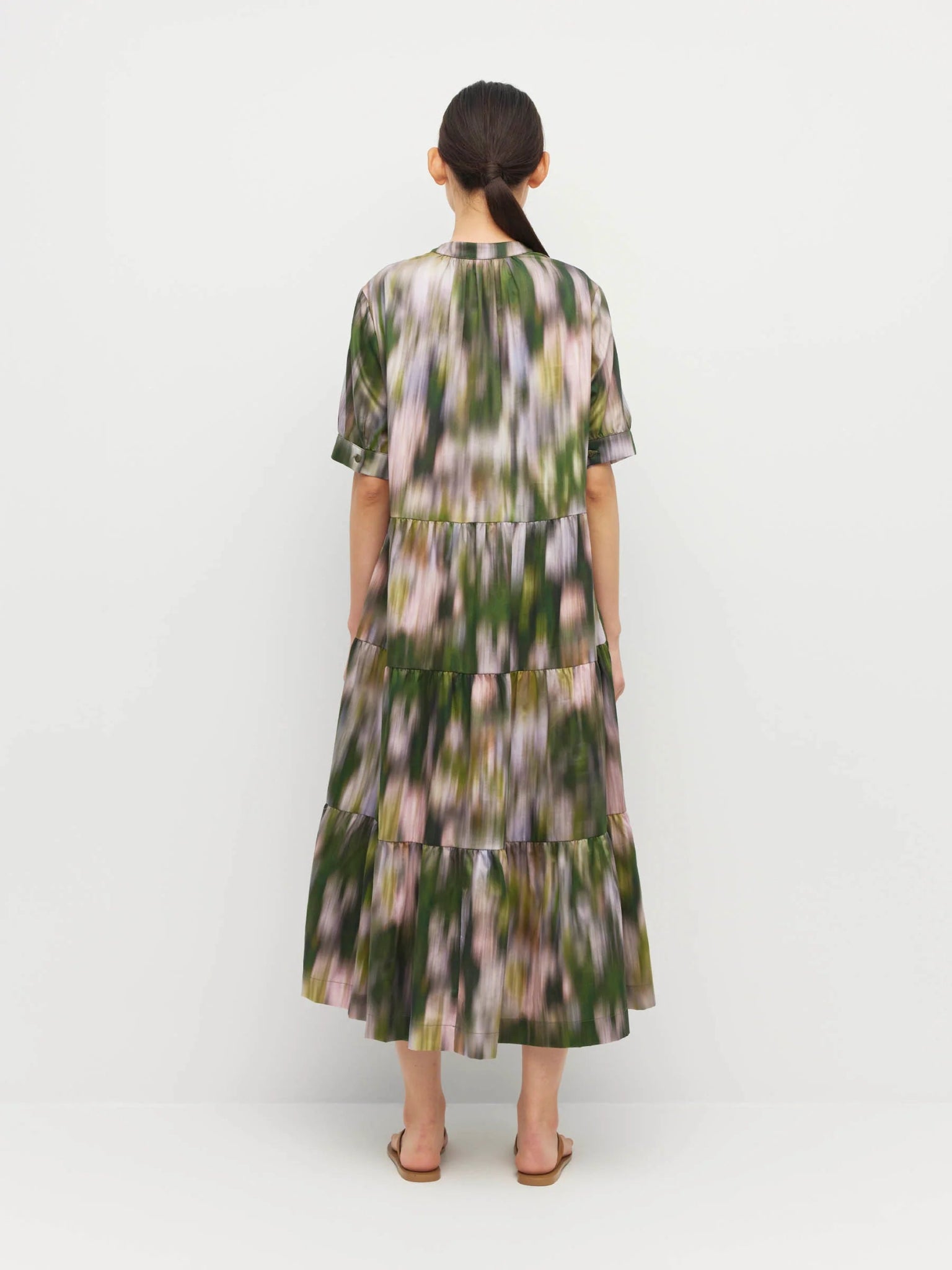 Juliette Hogan | Eternal Tunic | (Hydrangea Haze Cotton) Flurry | Palm Boutique