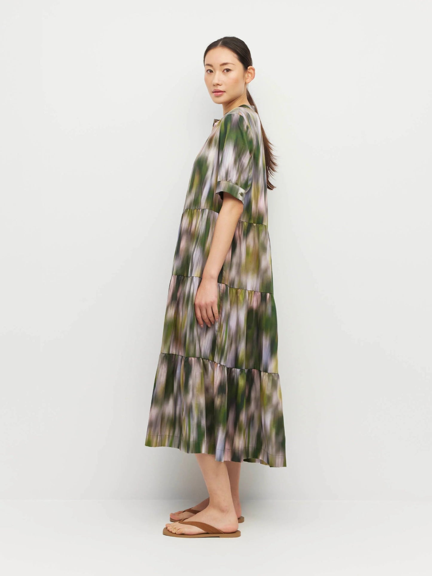 Juliette Hogan | Eternal Tunic | (Hydrangea Haze Cotton) Flurry | Palm Boutique