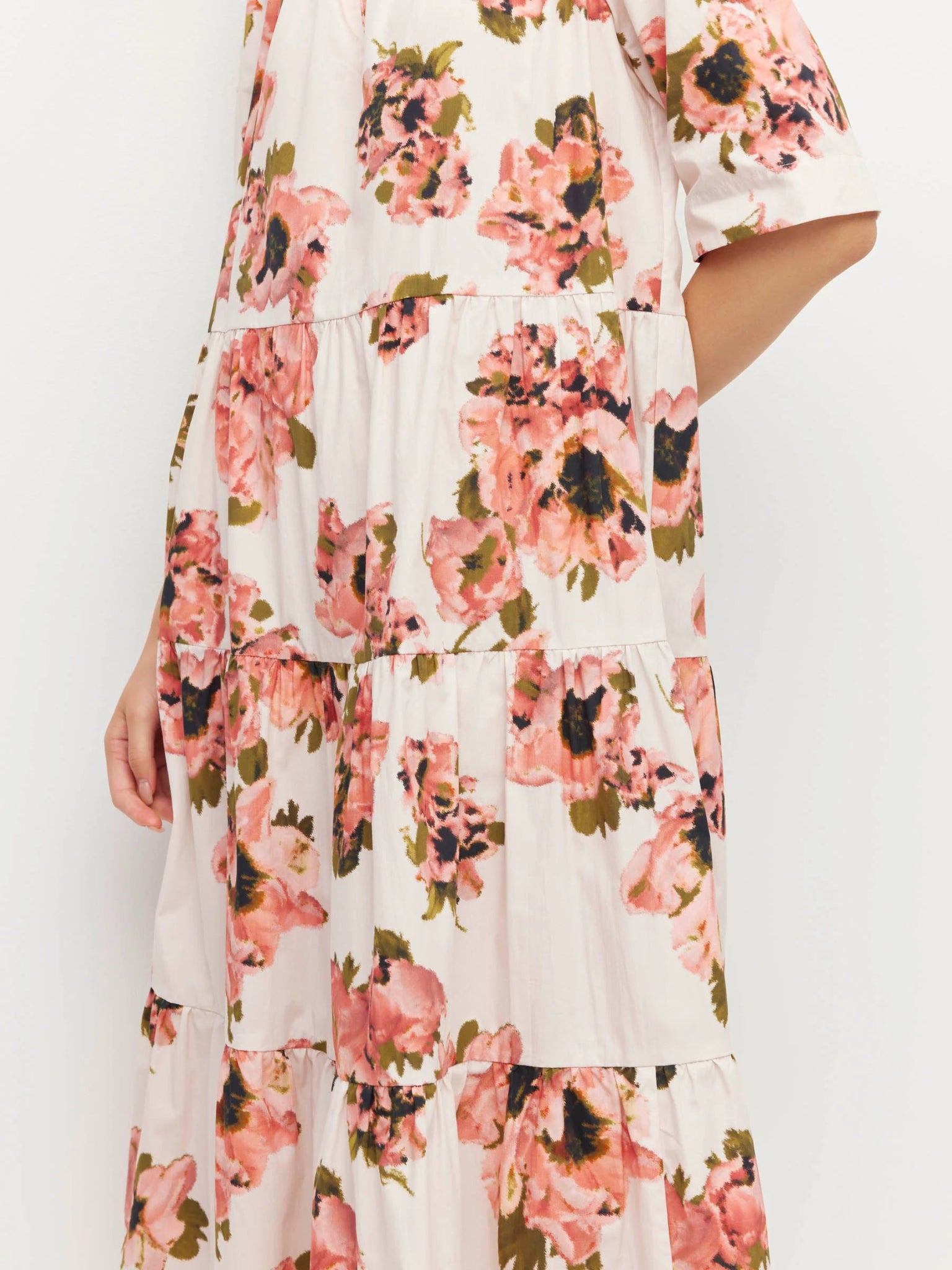 Juliette Hogan | Forever Tunic ( Ruffled Tulips Cotton) | Glow | Palm Boutique