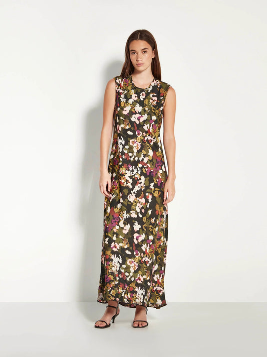 Juliette Hogan | Fran Dress | (Buttercup Floral Crepe) | Happy Hour | Palm Boutique