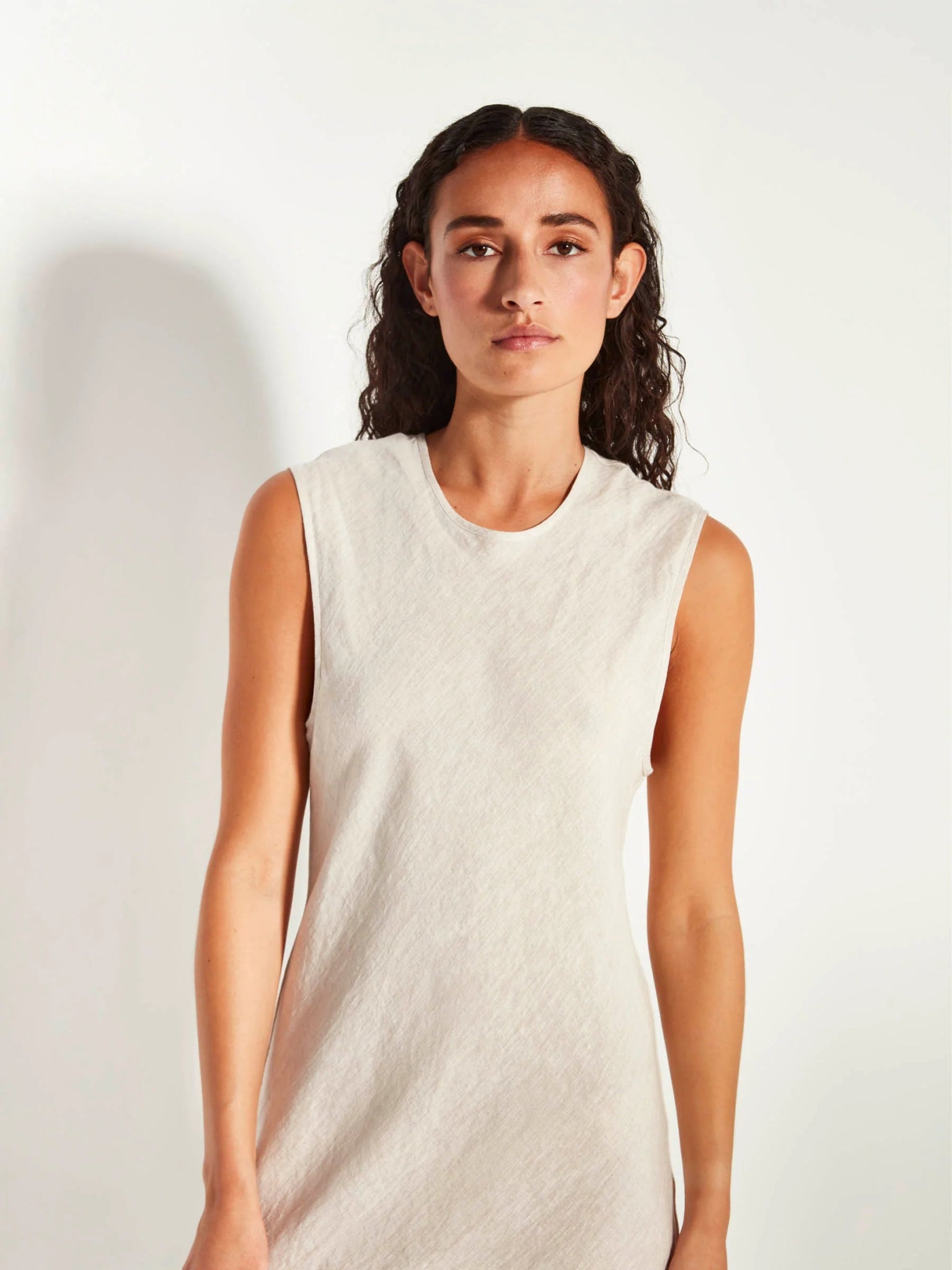 Juliette Hogan | Fran Dress (Vintage Linen) | Natural | Palm Boutique