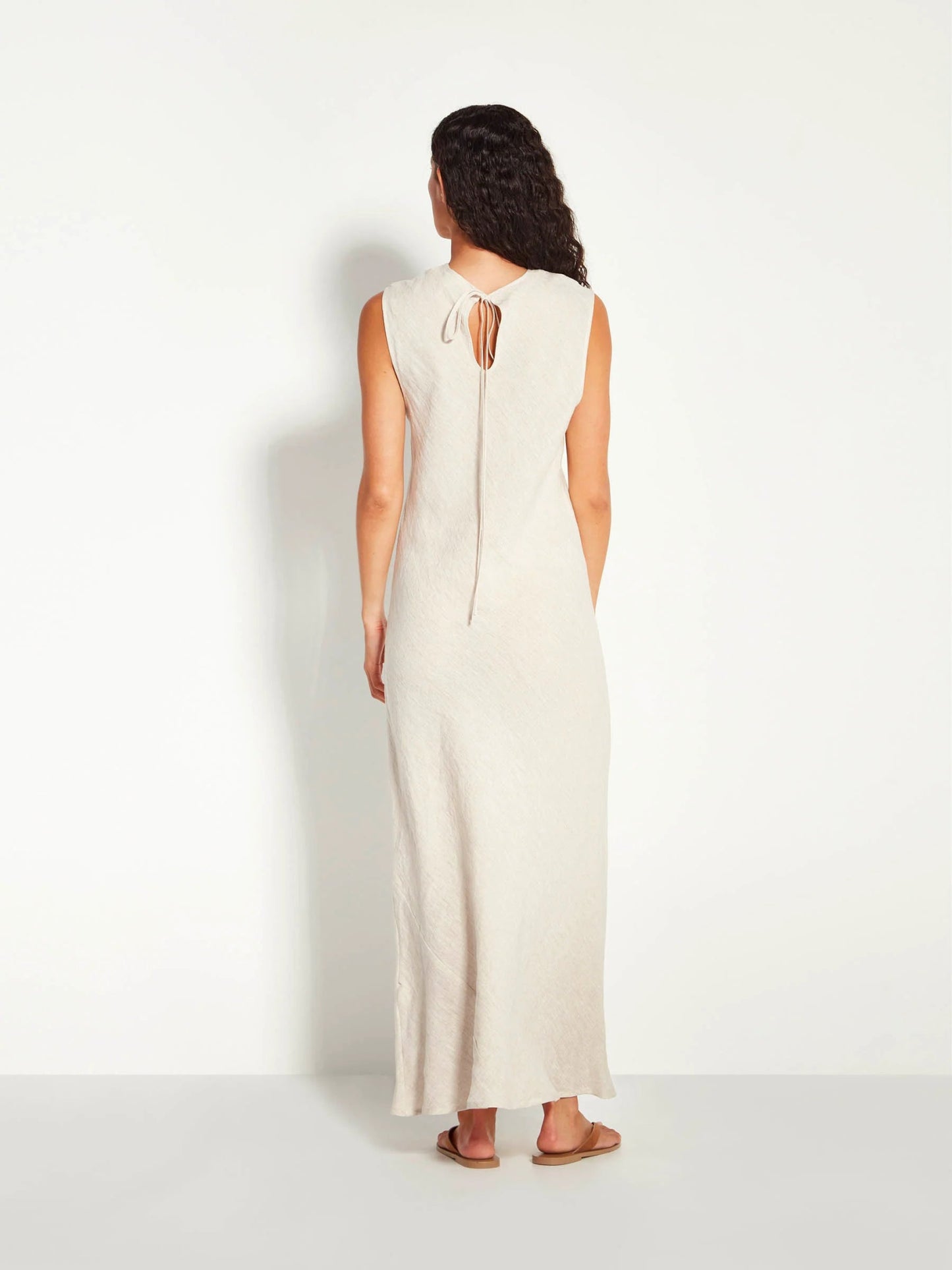 Juliette Hogan | Fran Dress (Vintage Linen) | Natural | Palm Boutique