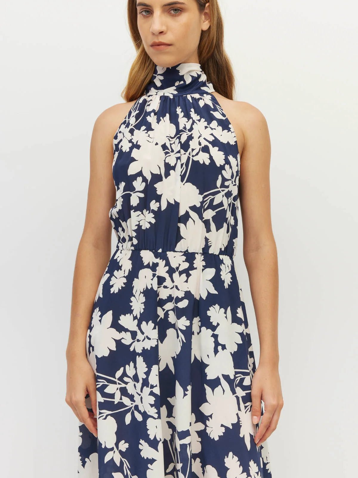 Juliette Hogan | Hana Dress (Shadow Floral Silk CDC) | Silhoutte | Palm Boutique